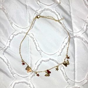 star & butterfly necklace